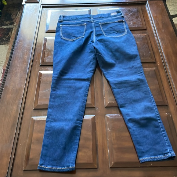 Women’s size 12 seven7 tummyless high-rise skinny blue jeans - Picture 12 of 16